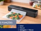 Seladora a vácuo Electrolux Portátil Cinza Silenciosa vale a pena