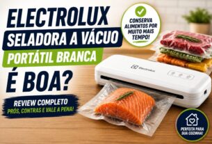 Electrolux Seladora a Vácuo Portátil Branca é boa