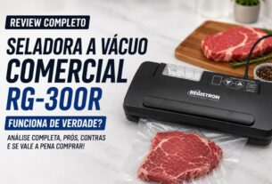 Seladora a Vácuo Comercial RG-300R funciona de verdade