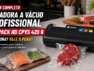 Seladora a Vácuo Profissional PROPACK HD CPVS 420 R funciona