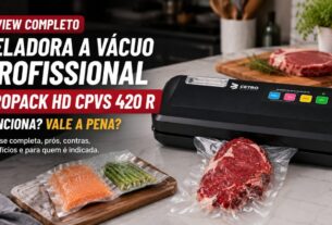 Seladora a Vácuo Profissional PROPACK HD CPVS 420 R funciona